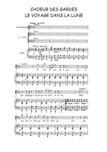 Choeur des gardes